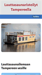 Mobile Screenshot of lauttasauna.fi